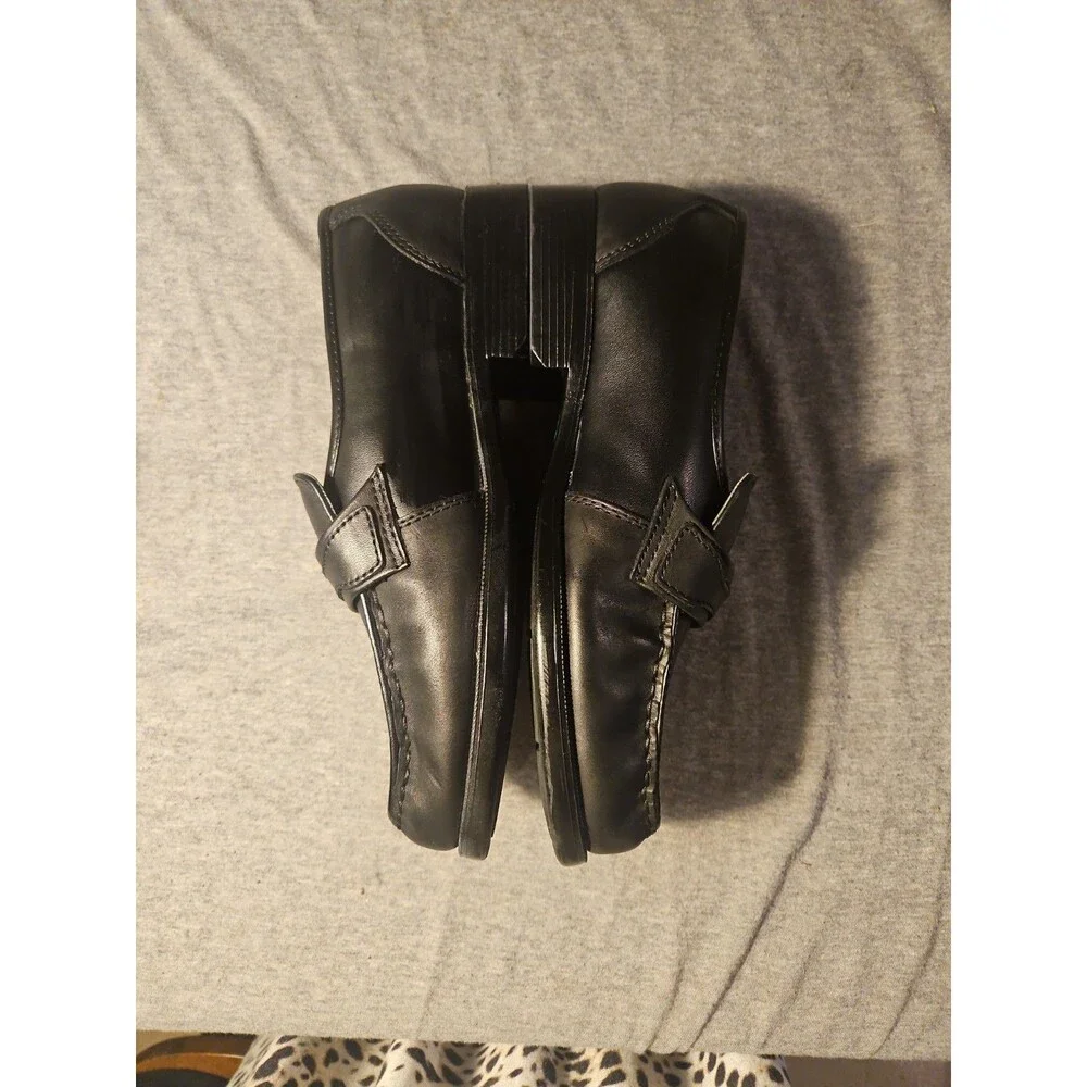 Thom McAn Men Black Leather Karl Penny Loafers Dress Shoes 7W Never Worn